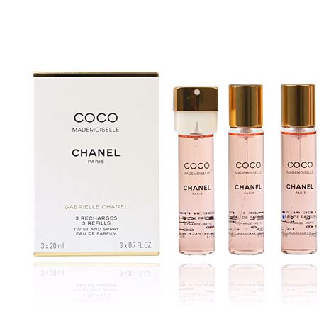 chanel mademoiselle twist and spray refill|coco mademoiselle chanel recharge refill.